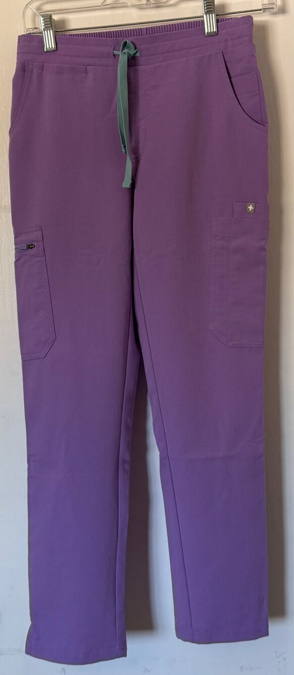 FIGS Technical Collection Skinny Scrub Pants Purple XXSP